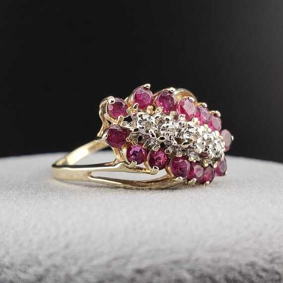 Vintage Ruby Rings, Ruby & Diamond Ring, Vintage … - image 8