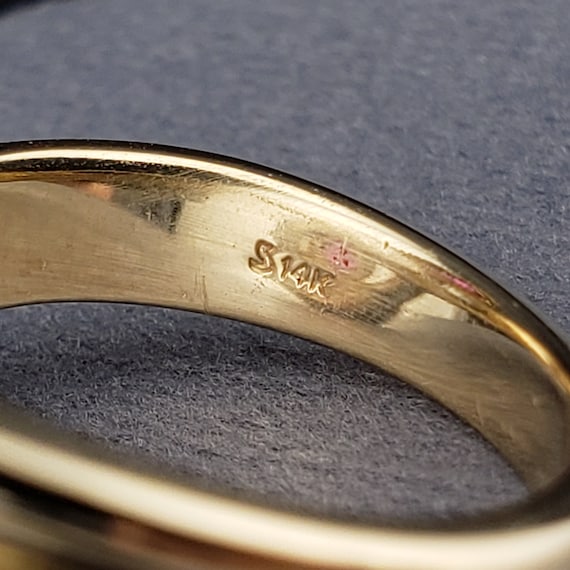 Ruby Rings, Vintage Ruby Ring, Vintage Freeform R… - image 8