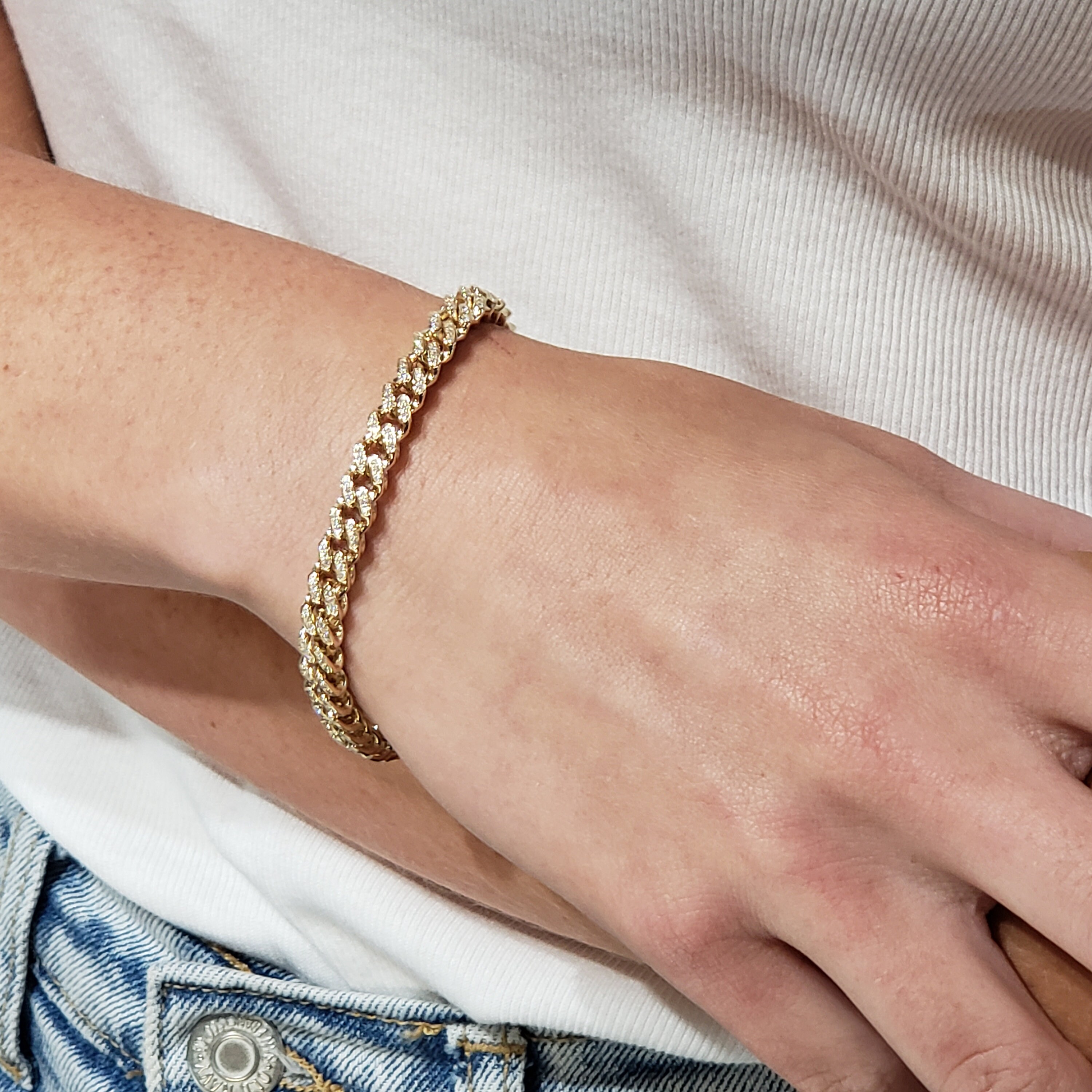 メーカー直売 - 人気ランキング ダイヤモンドブレスレット、14Kダイヤモンドブレスレット、14K アクセサリー