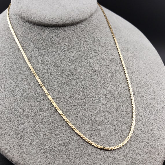 14k Chains, Vintage 14k Yellow Gold Chains, Vinta… - image 3