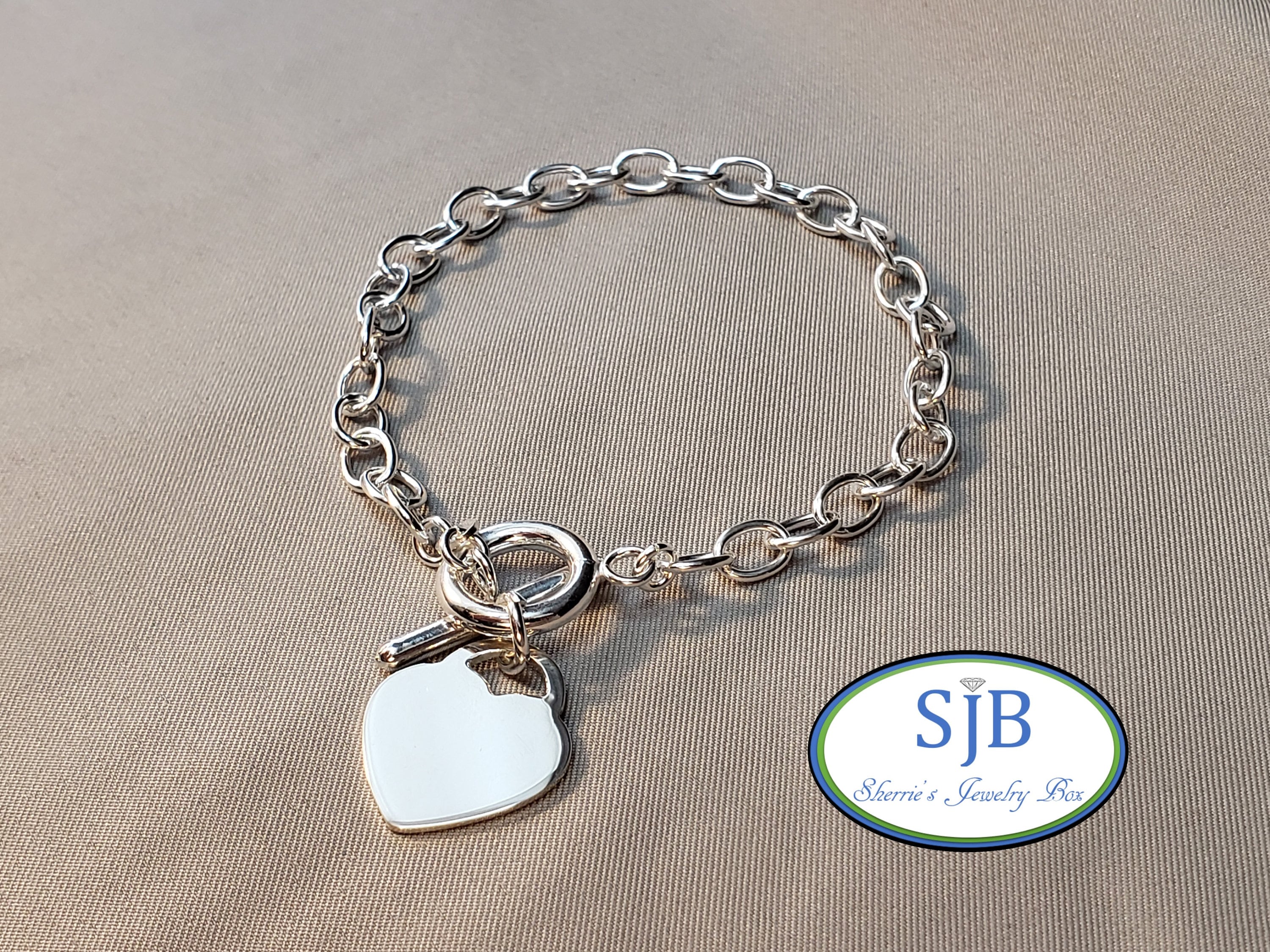 Sterling Silver Bracelets, 925 Silver Charm Bracelet With Sterling Silver Bracelets, 925 Silver Charm Bracelet With