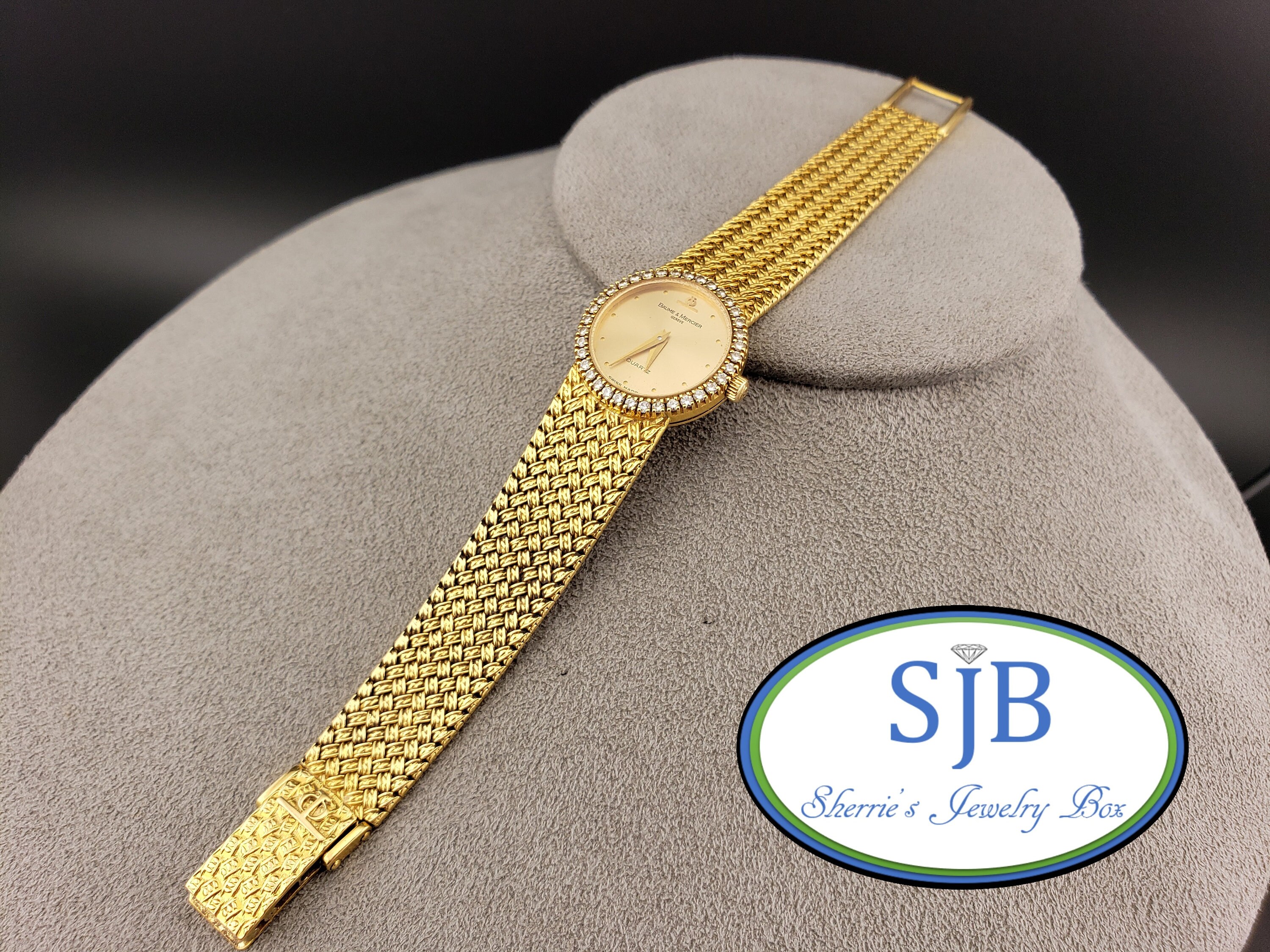 baume mercier gouden horloge