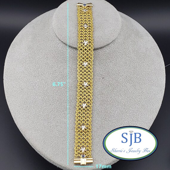 Vintage Bracelets, Vintage 18k Diamond Bracelets,… - image 8