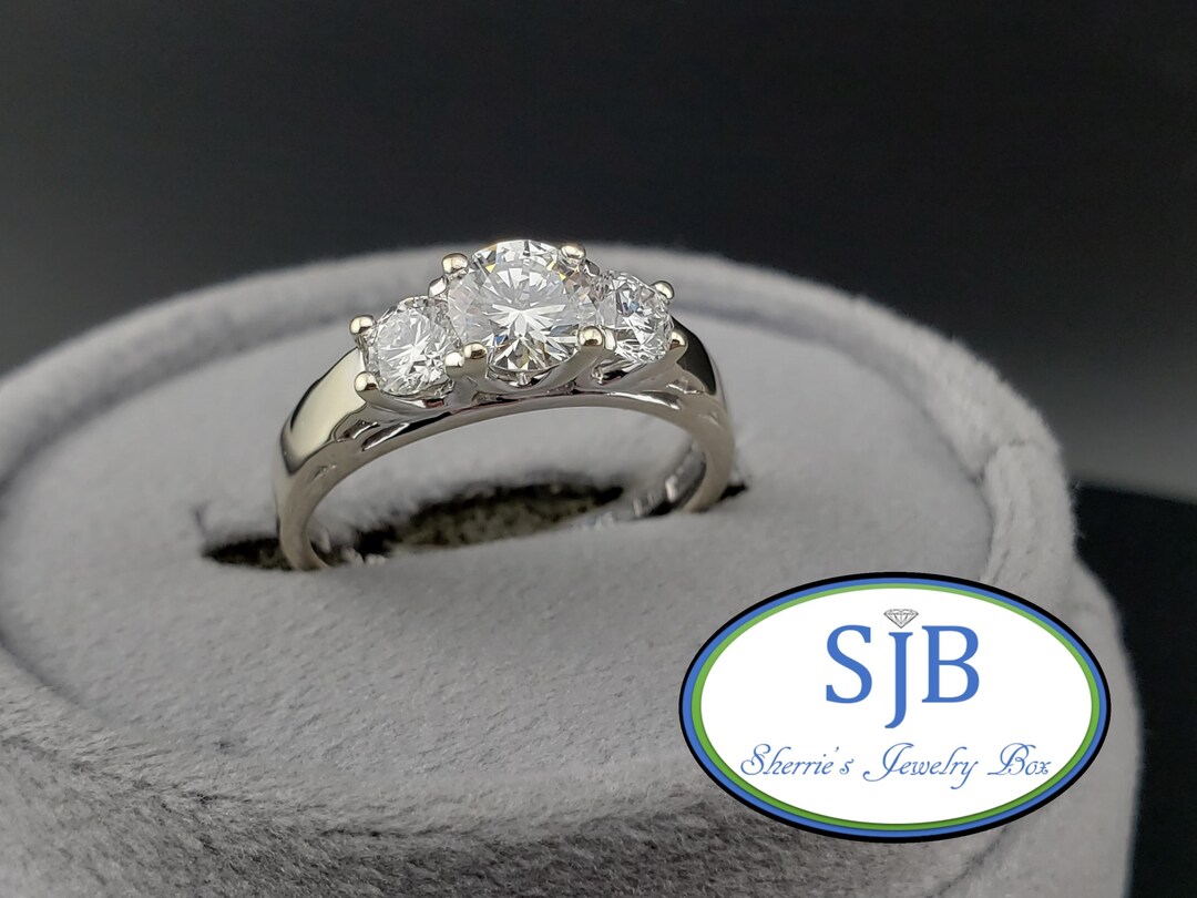Three Stone Helzberg Diamonds Anniversary Rings Three Stone ...