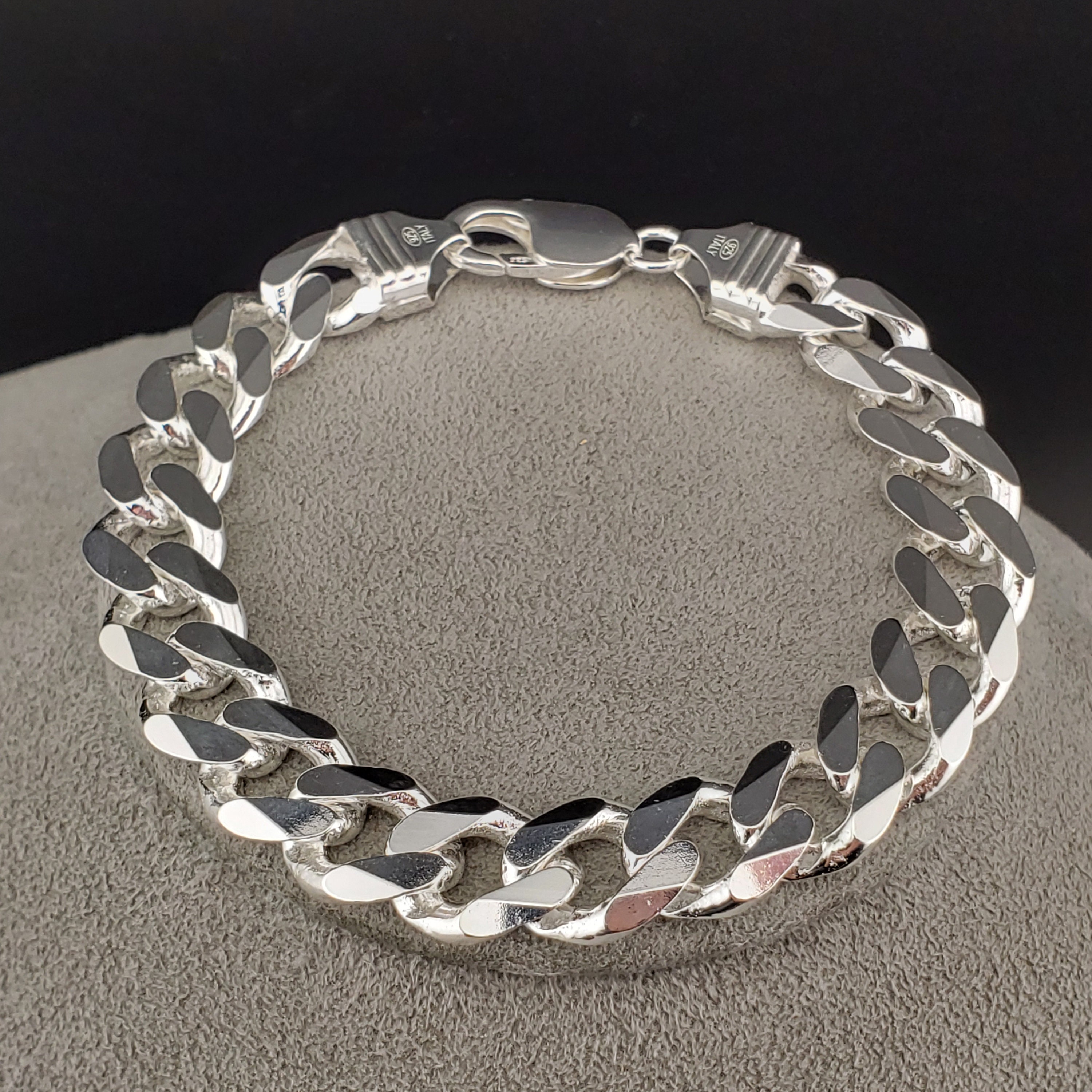Bracelets, Mens Sterling Silver Bracelets, Mens Heavy Link Bracelets, Mens Sterling Silver Bracelets, Mens Heavy Link