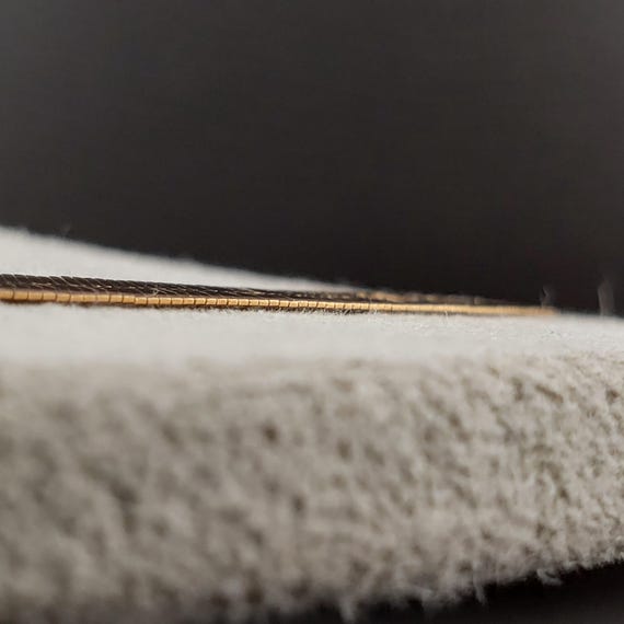 Vintage Chains, Vintage 14k Rose Gold 4.6mm Diamo… - image 7