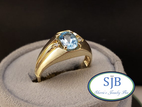 Jtv blue outlet topaz rings