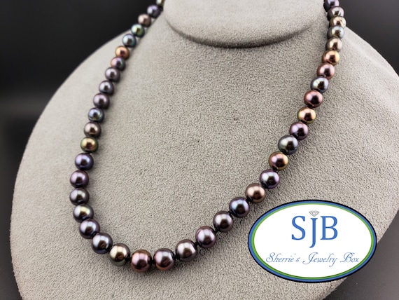 【BLACKPURPLE】23SS★ Marilyn Pearl Tie Layering Necklace J.Crew: Layered Pearl Tie Necklace For Women