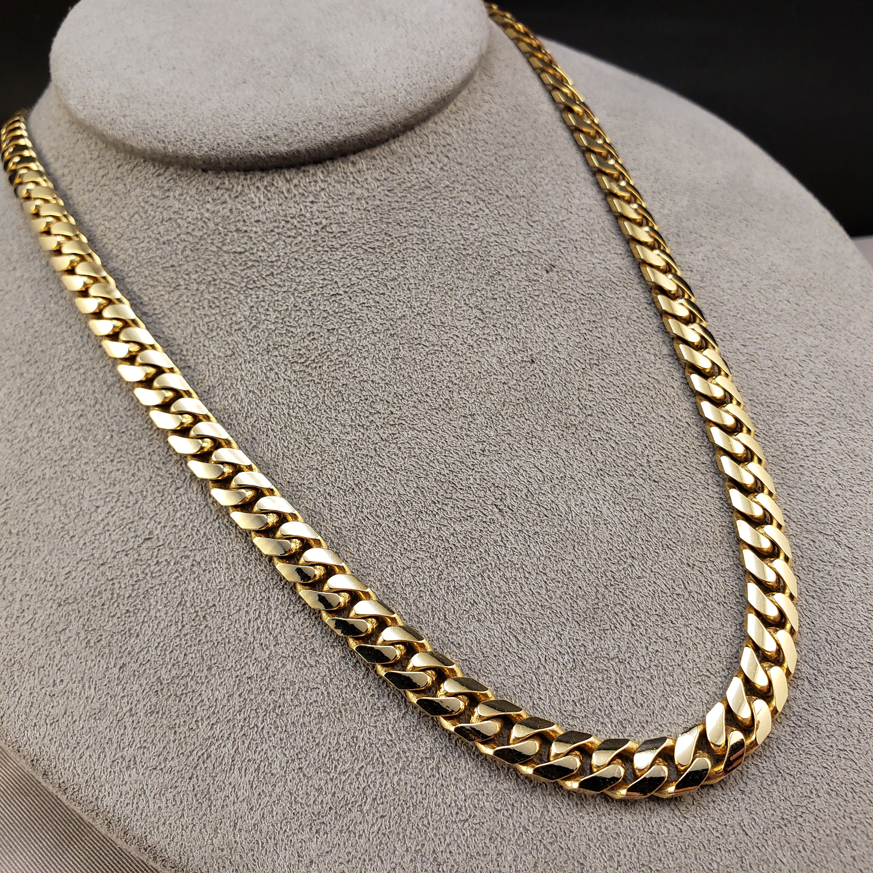 キューバンチェーン、マイアミキューバンチェーン、14Kイエロー
