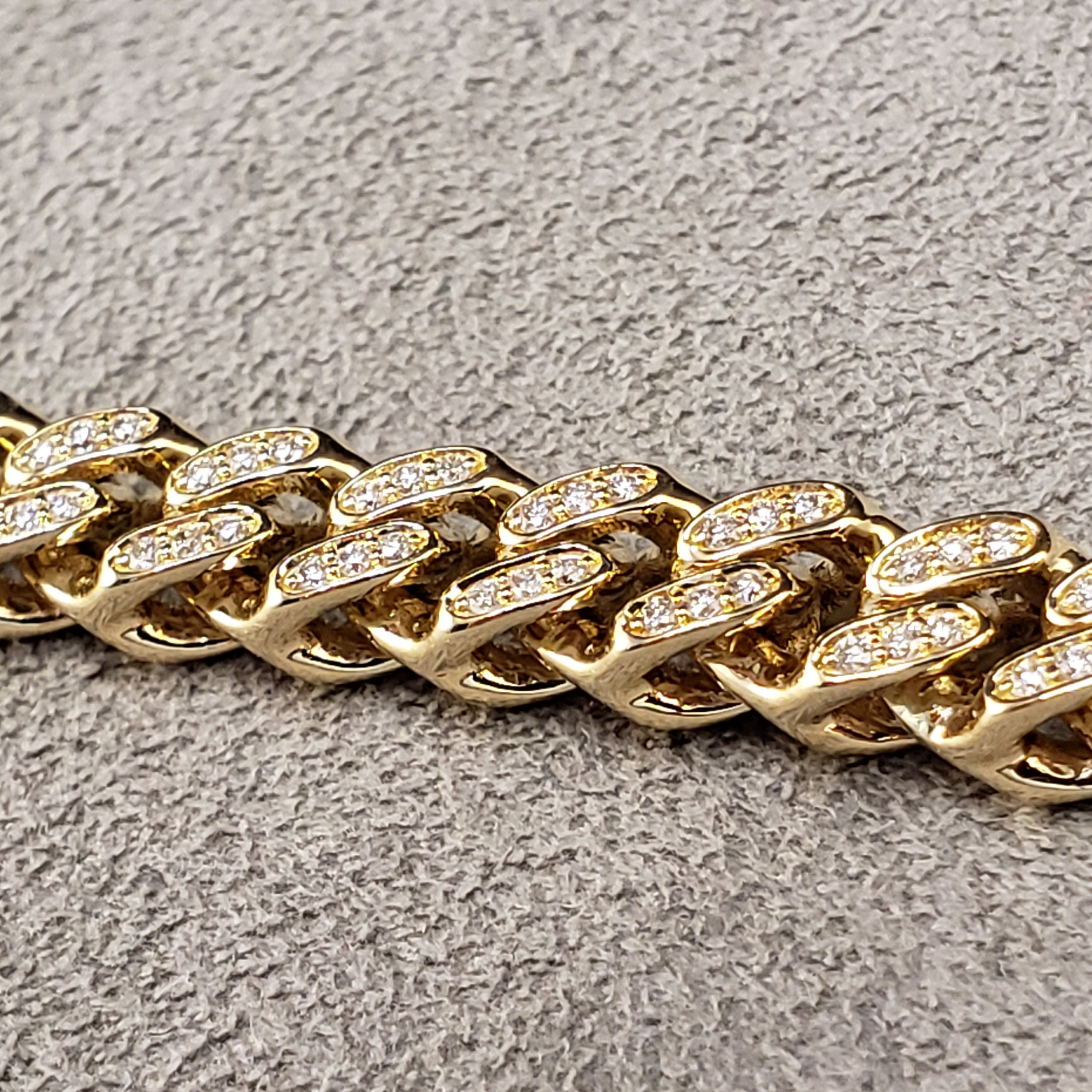 ダイヤモンドブレスレット、14Kダイヤモンドブレスレット、14K