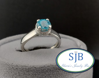 Stfery Anello Donna In Argento Con Strass Blu E Zirconia Cubica - Design A Cavo Elegante - Gioiello Fidanzamento, Regalo Per Lei (Incisione Gratuita)