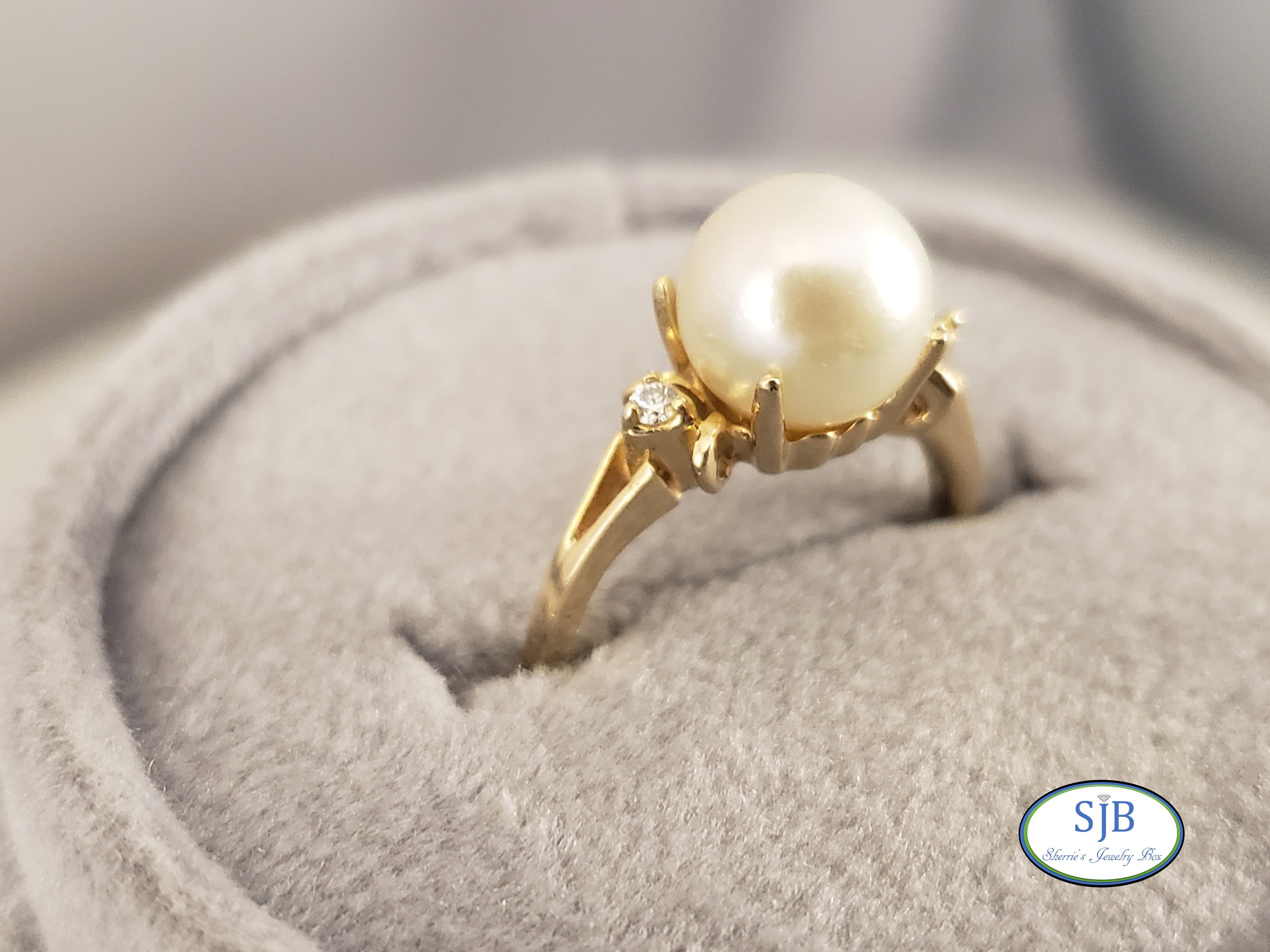 Pearl Engagement Ring Vintage Pearl Jewelry For Sale Vintage Pearl
