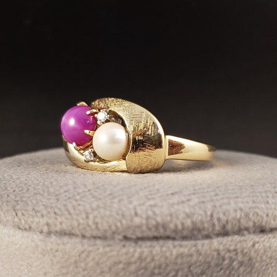 Ruby Rings, Vintage Ruby Star Sapphire Rings, Vintage… - Gem
