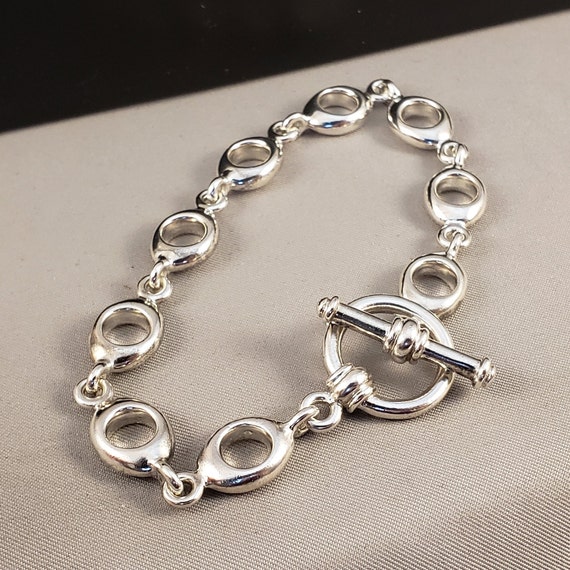 Silver Bracelets, Vintage Silver Bracelets, Chunk… - image 5