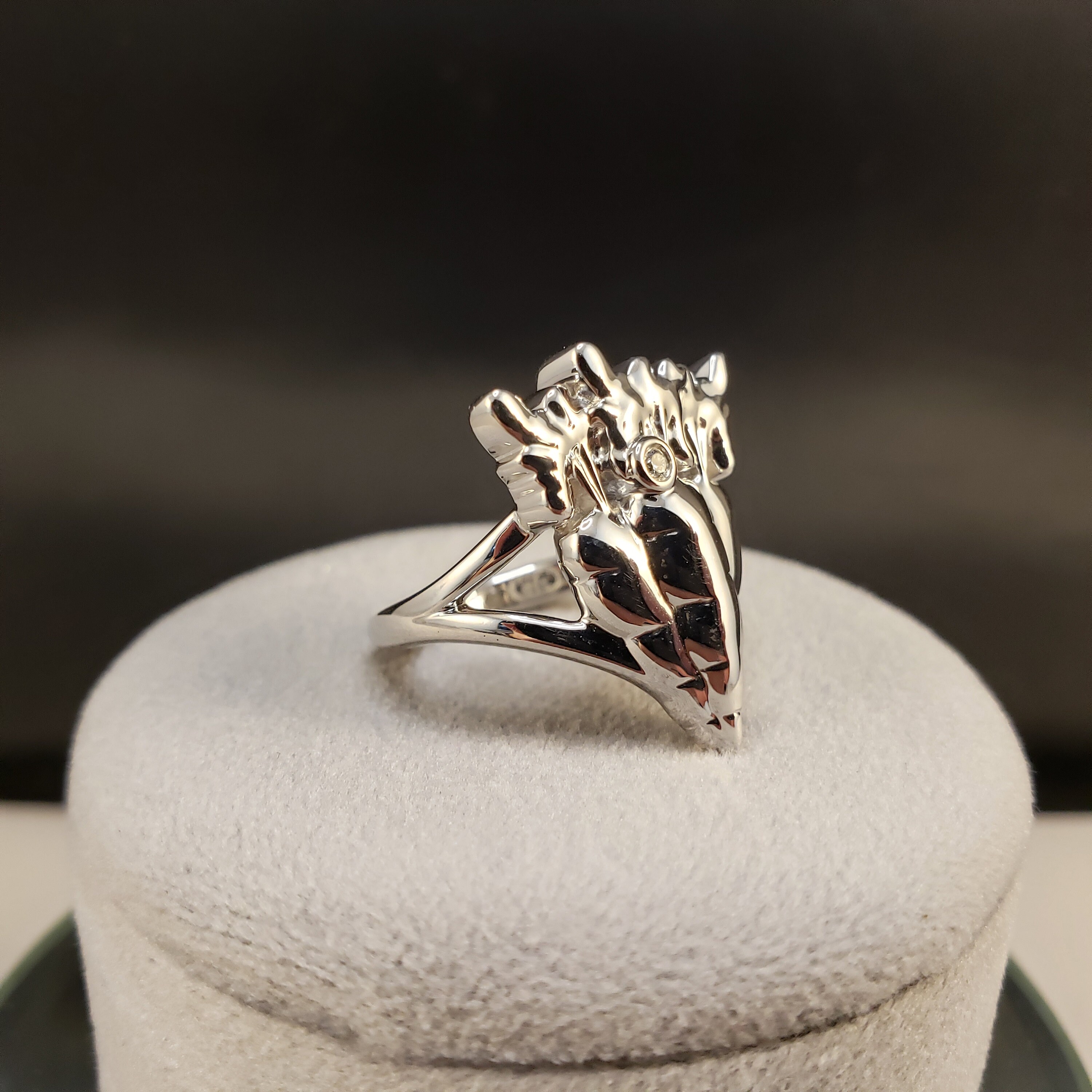底値中　クアラントット　リング 3号 Diamond Rings, 3ct Diamond Rings, 3 Carrot Ring, 925