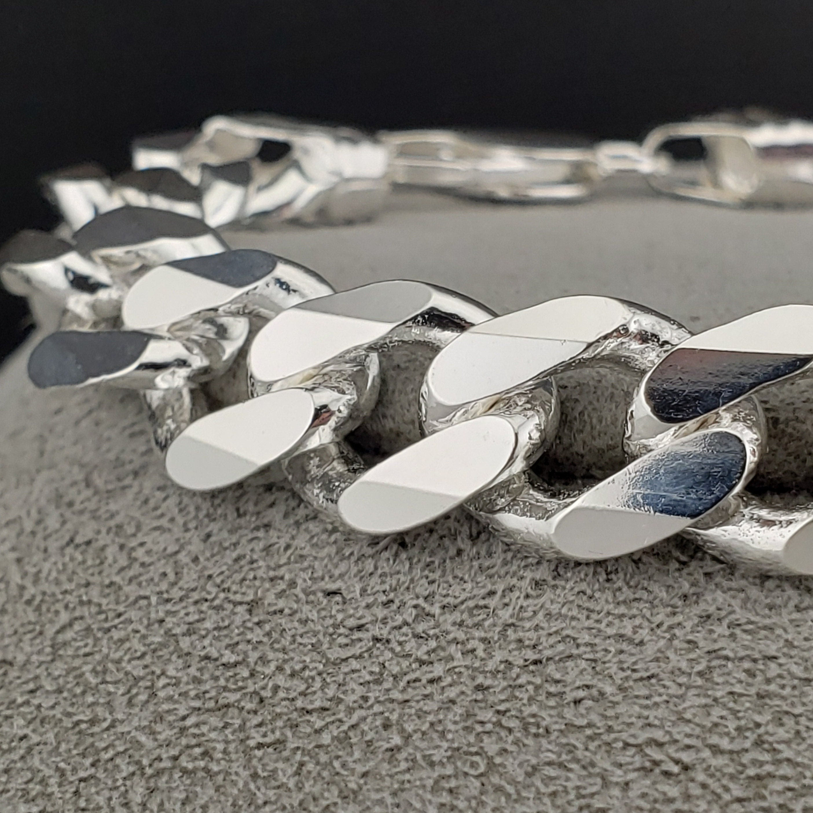 Bracelets, Mens Sterling Silver Bracelets, Mens Heavy Link Bracelets, Mens Sterling Silver Bracelets, Mens Heavy Link