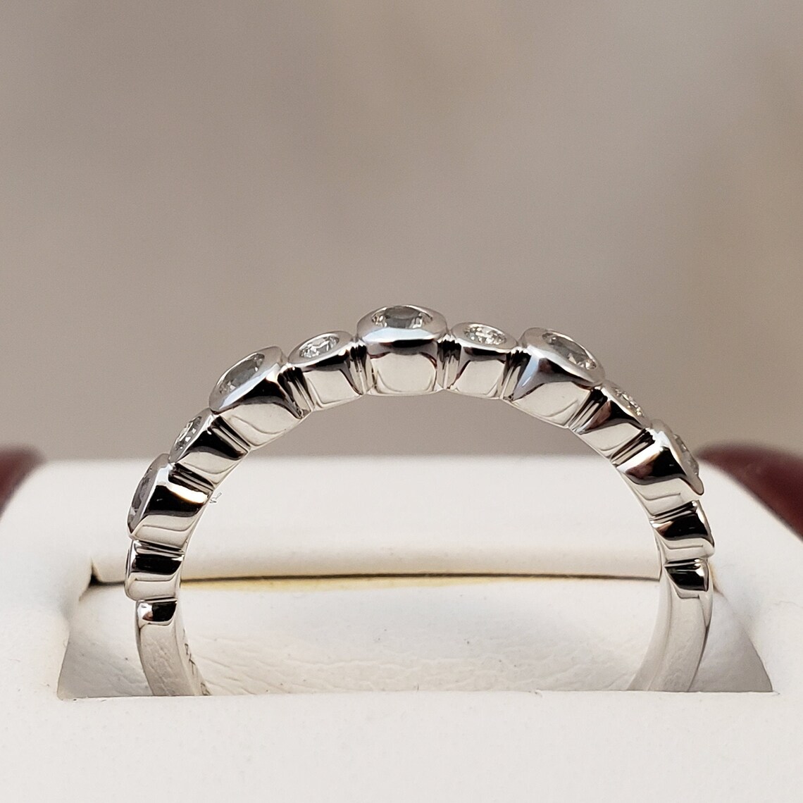 sapphire bands white gold sapphire bands white gold