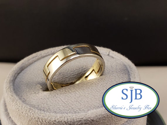 Gold Bands, Vintage 14k Gold Bands, Vintage 14k Y… - image 1