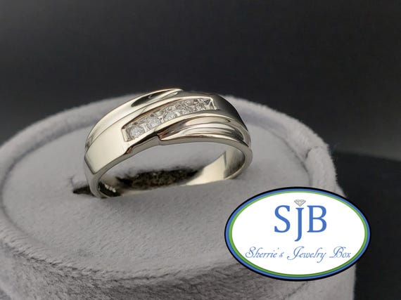 Anillos vintage para hombre, anillos de diamantes para hombre