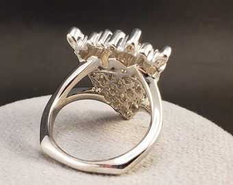Diamond Rings, 3ct Diamond Rings, 3 Carrot Ring, 925