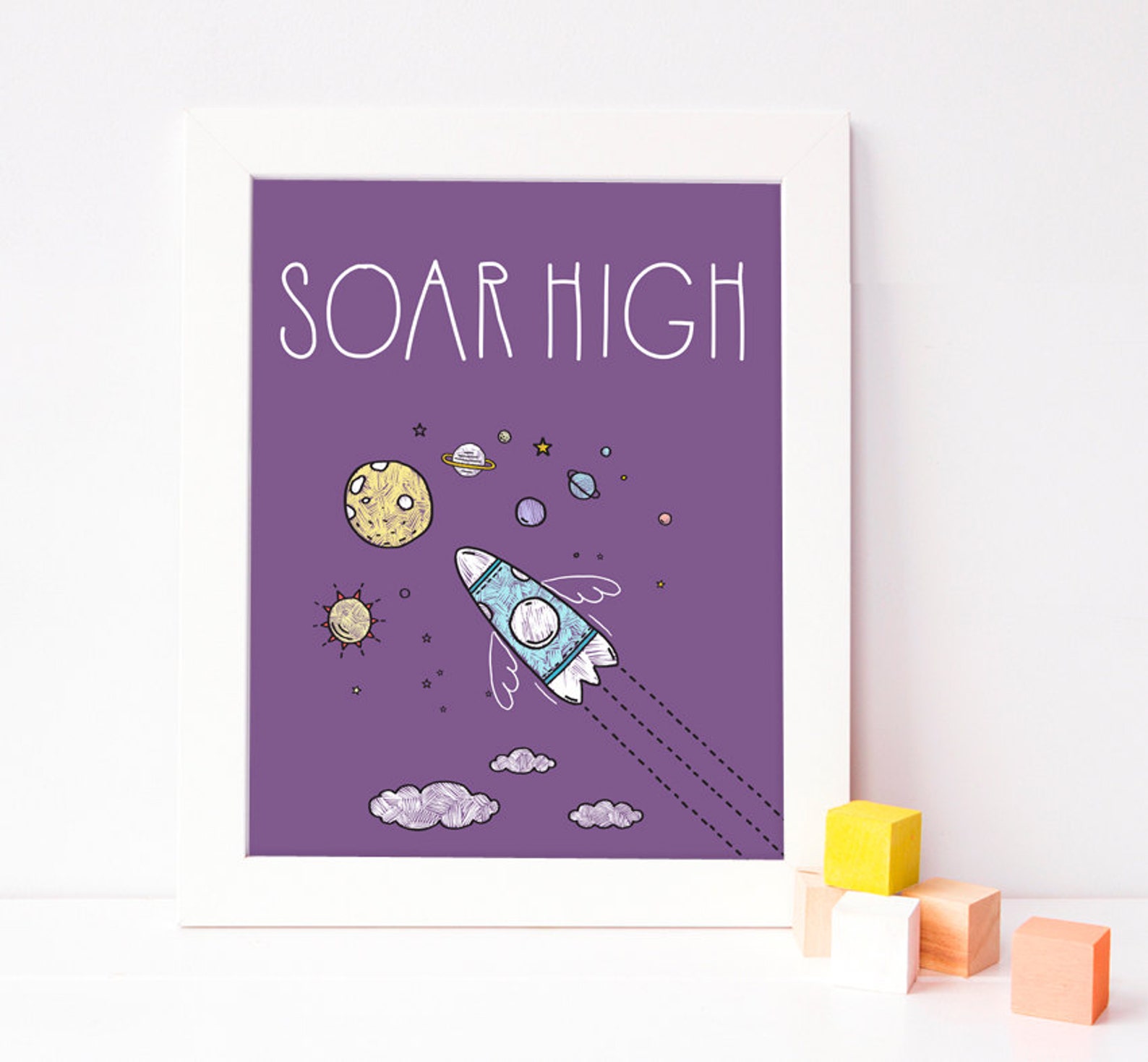 Inspirational Quote Kids Poster Motivational Digital Print - Etsy