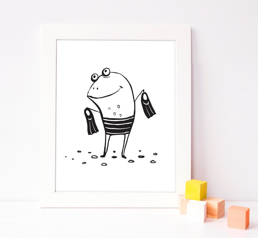 Bathroom Art for Kids - Kids Bathroom Prints - Nautical Bath - Bathroom ...