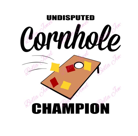 Cornhole Svg Cornhole Champion Svg Cornhole Board Svg Svg Etsy