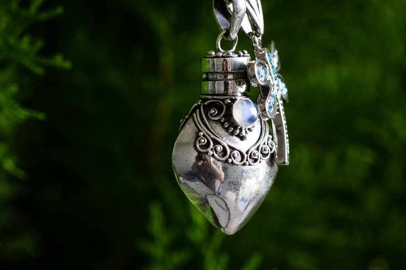 Silver Keepsake Heart Pendant Cremation Necklace With - Etsy