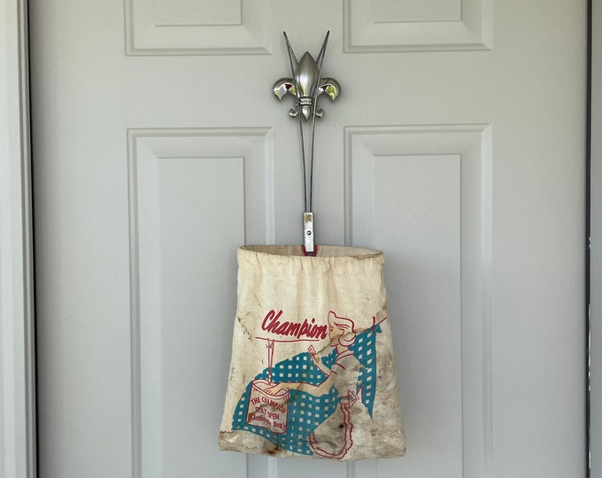 Vintage Clothespin Bag Champion Stay Open Bag Etsy