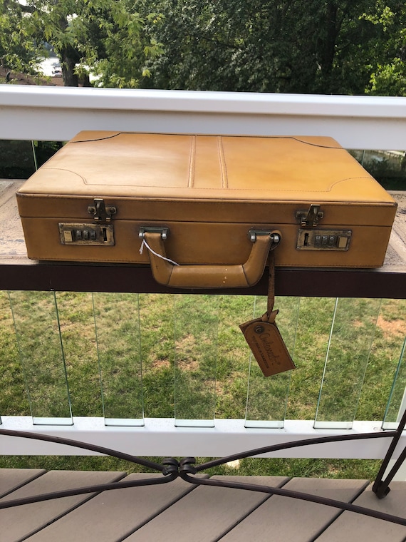 Mid Century Attaché Briefcase