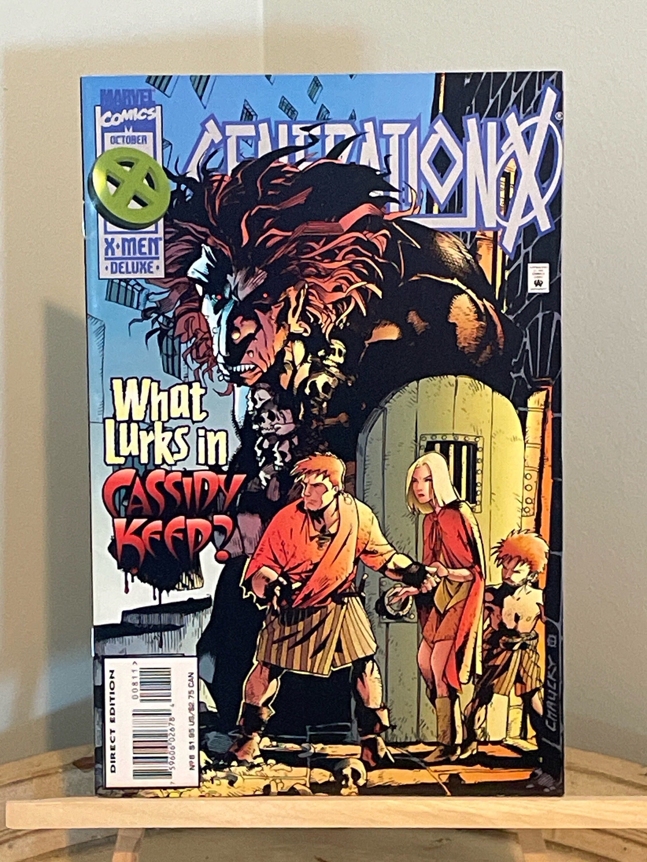 Vintage Comic Book: Generation X What Lurks in Cassidy Keep?, Vol