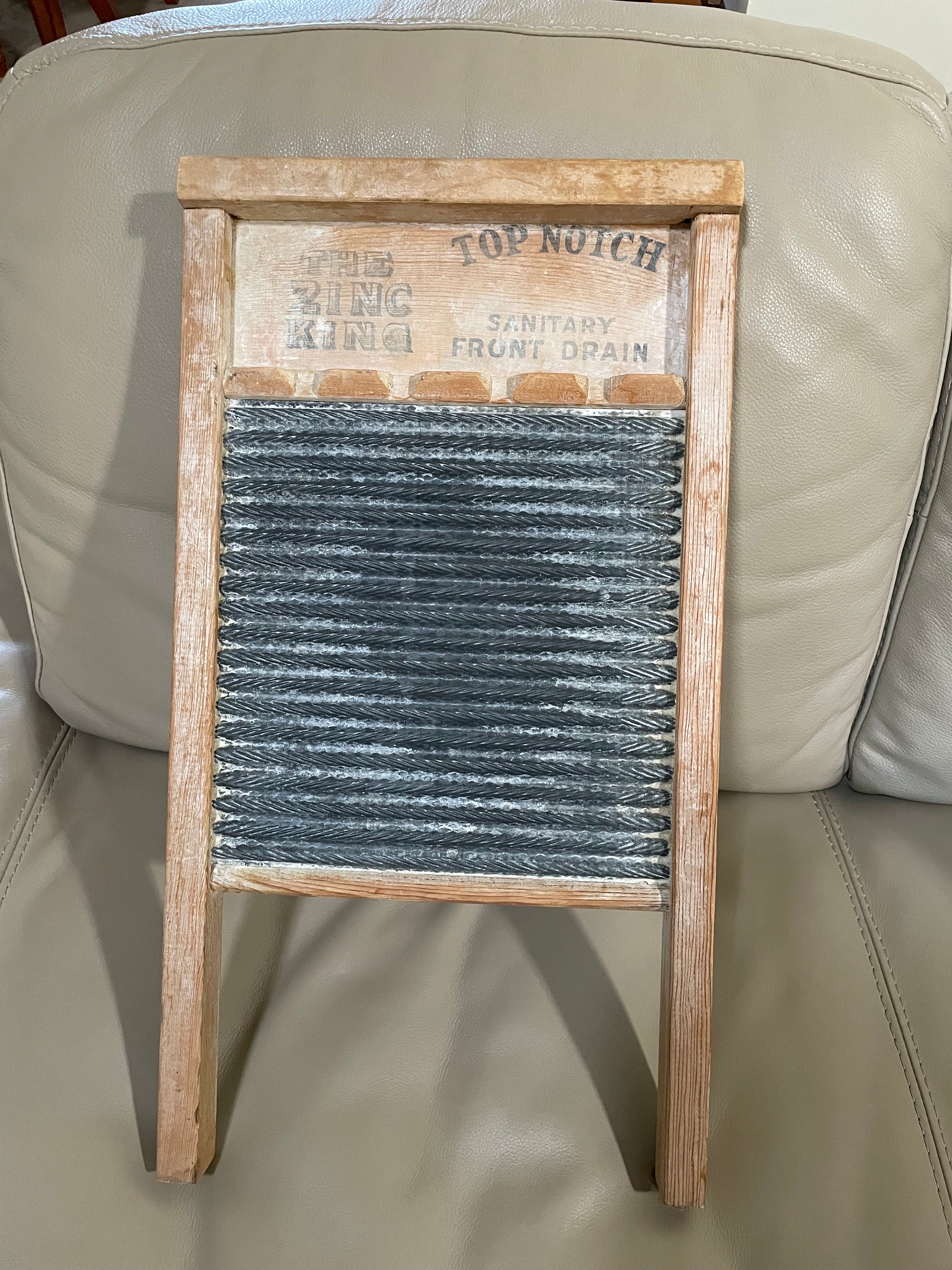 Vintage National Washboard Co, No 701, Top Notch, the Zinc King