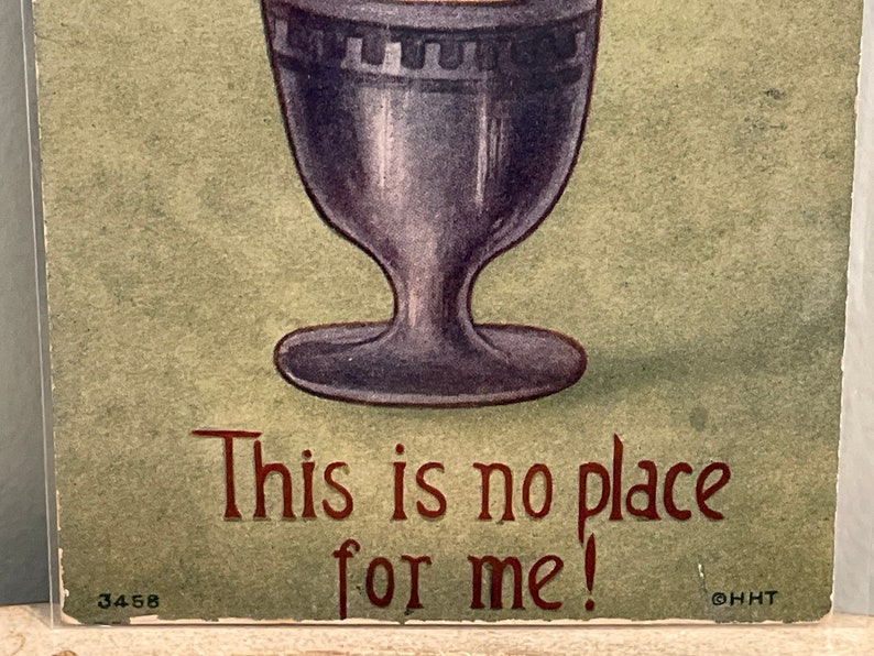 This is No Place for Me Easter Postcard Etsy