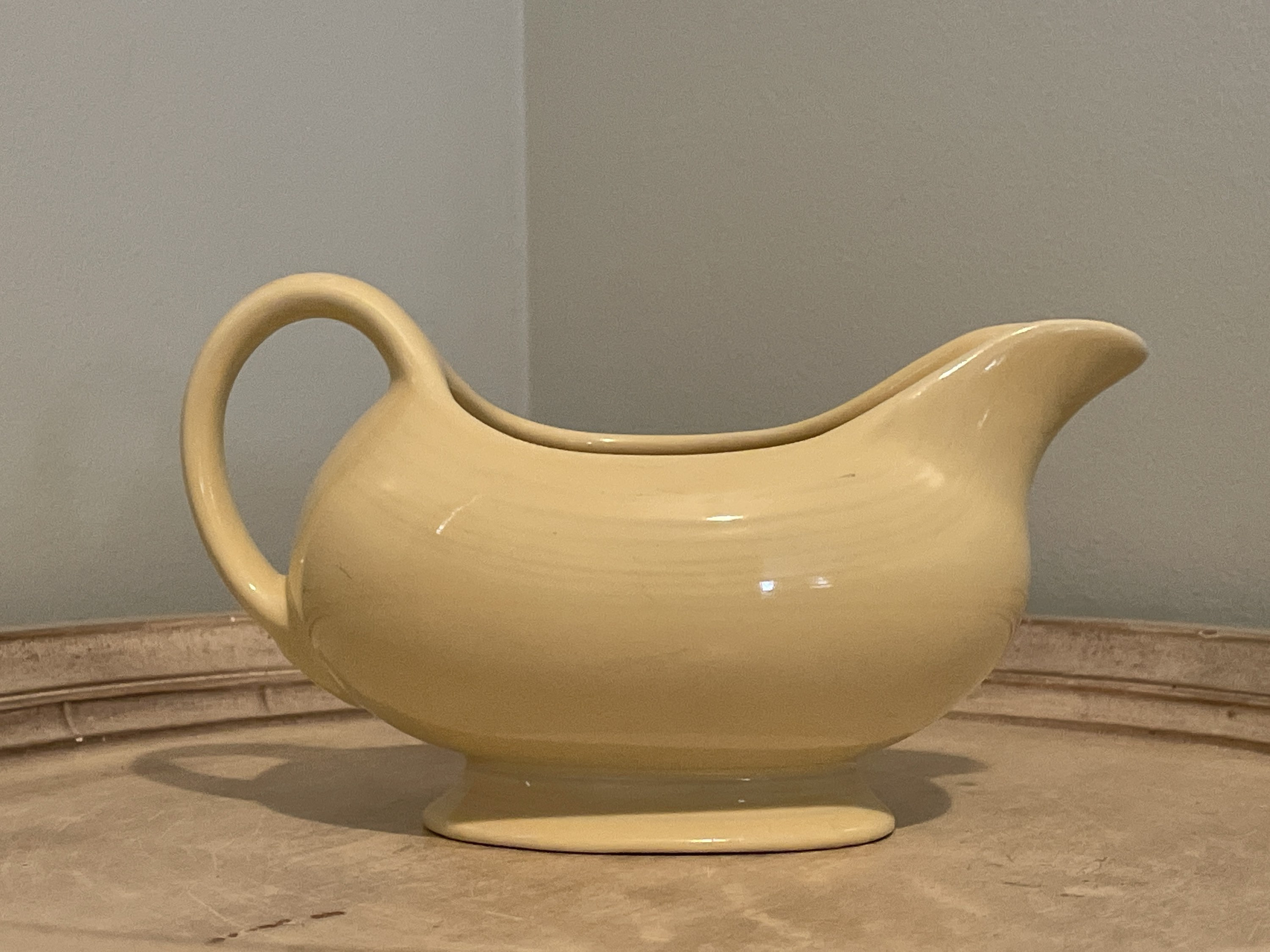 Vintage Fiesta Gravy Boat in Sunflower Yellow - Etsy