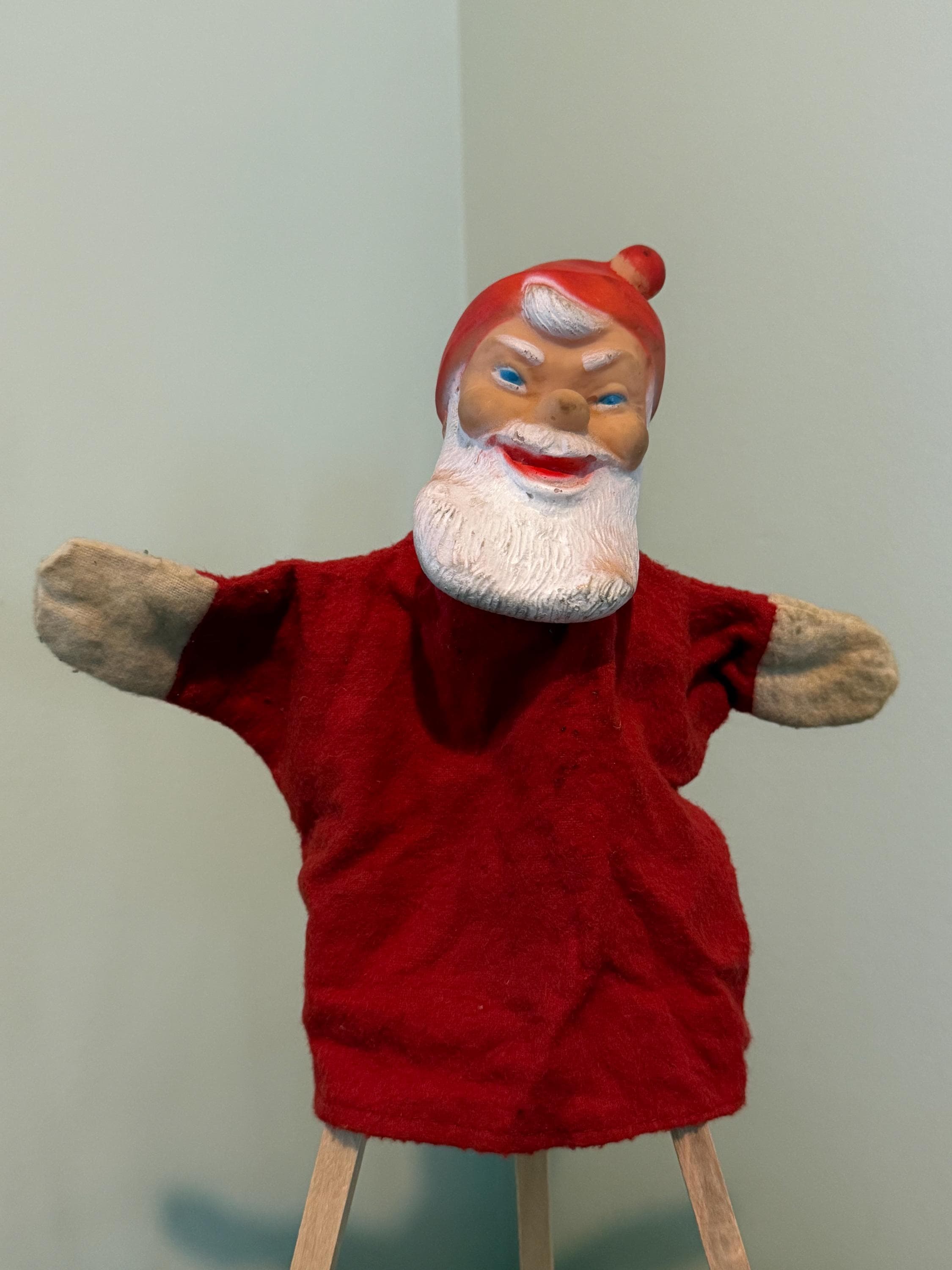Antique Santa 1950 - Etsy