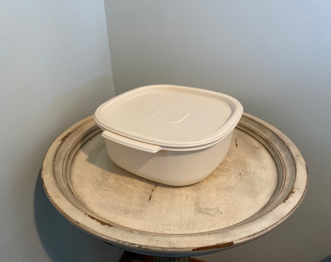 Vintage Rubbermaid Container Servin Saver Almond Color Etsy