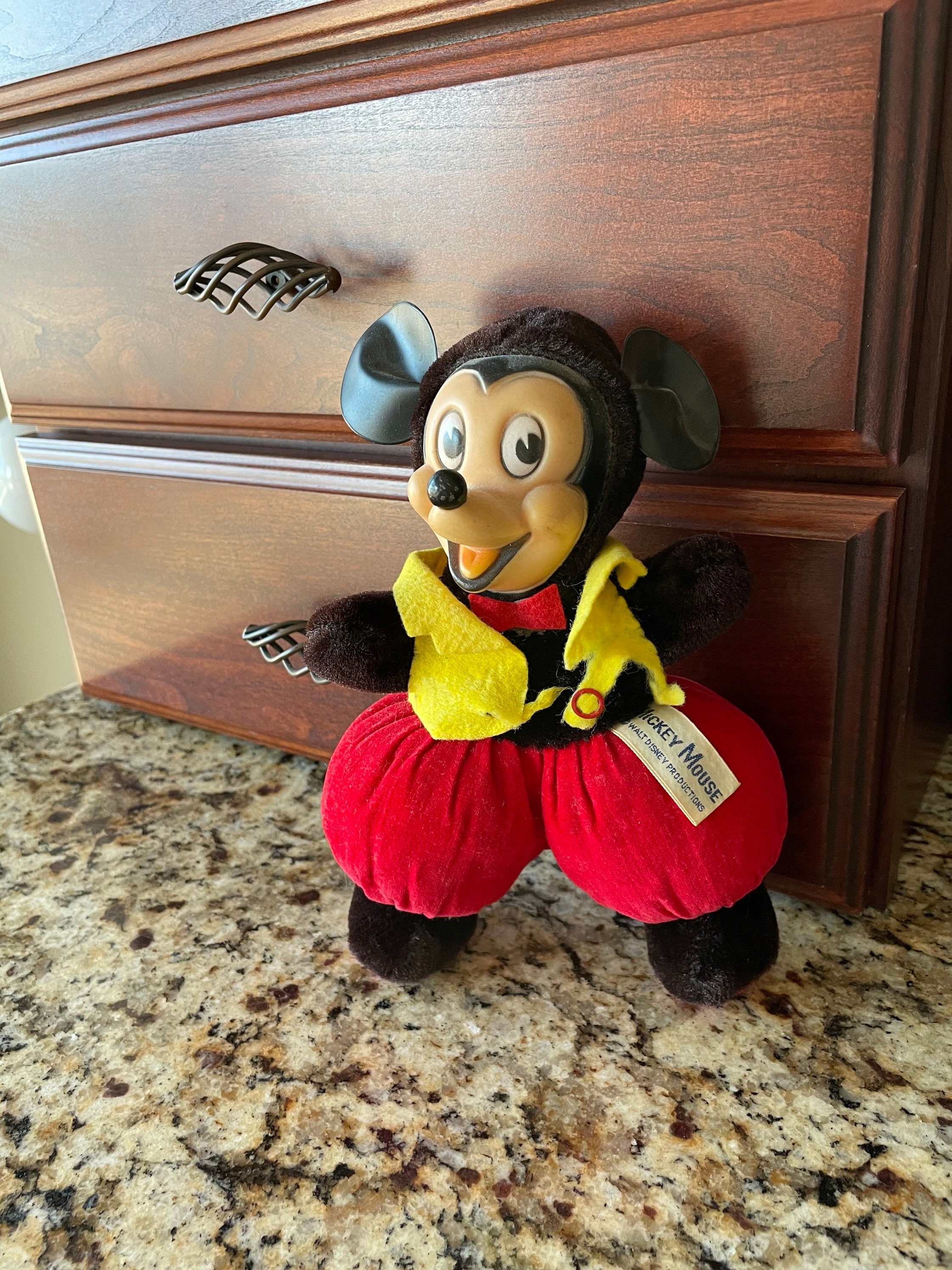 Peluche Mickey Mouse Collector Club - Peluche de Collection Disney