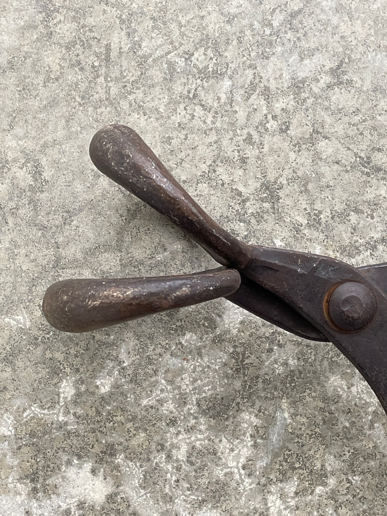 Ice Block Tongs Wrought Iron by Gifford Wood Co Etsy