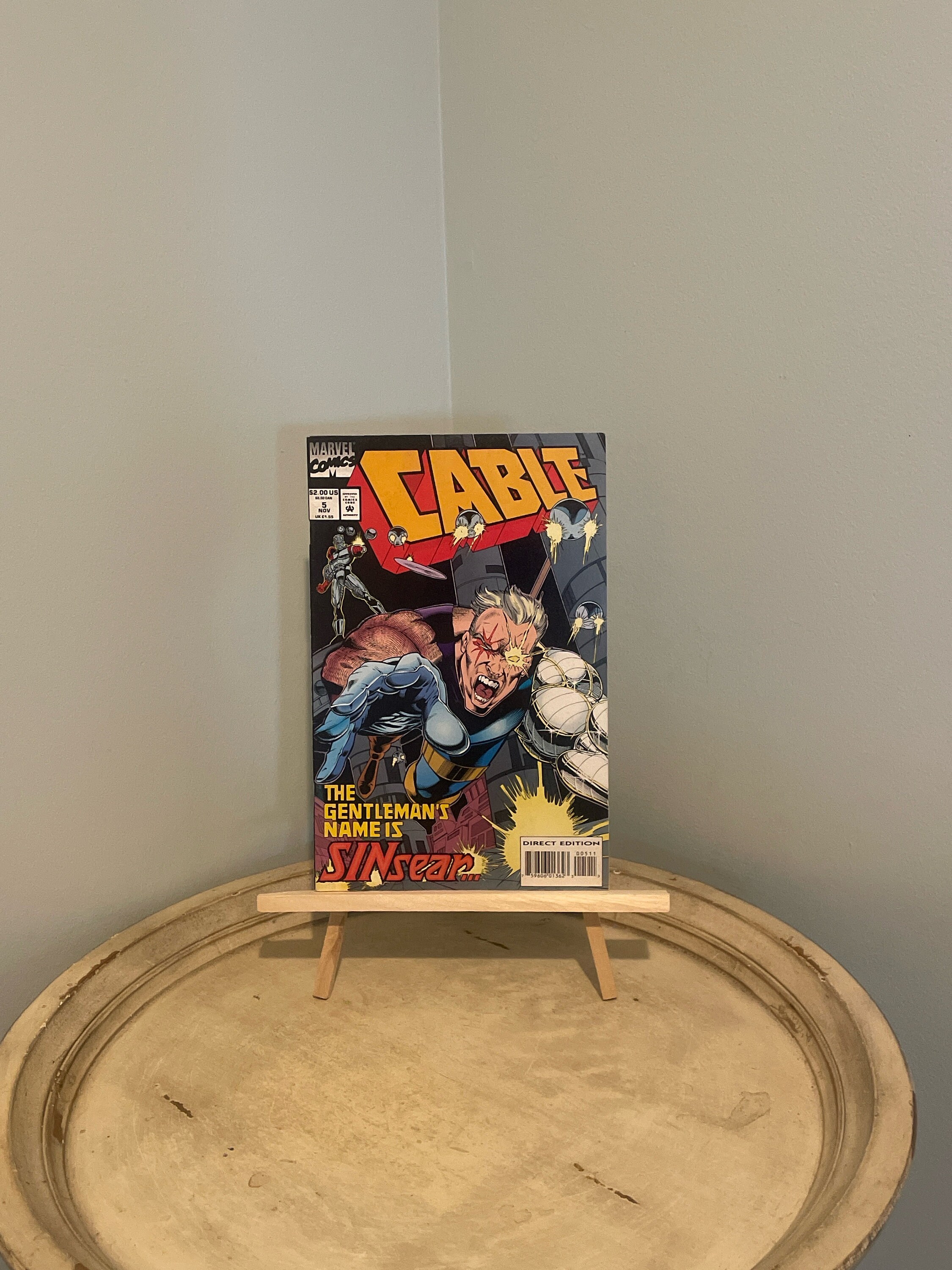 Vintage Comic Book: Cable the Gentleman's Name is Sinsear, Vol 1