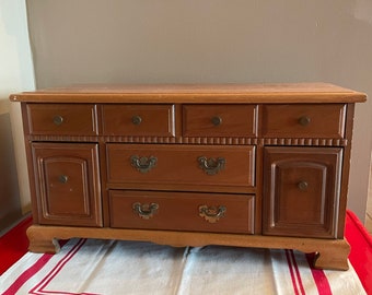 Vintage Jewelry Box ~ Dresser Style