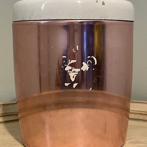 Pink Anodized Aluminum Canister ~ Medium Sized Canister