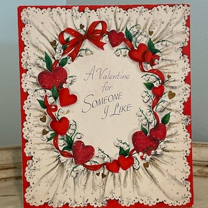 Vintage Hallmark Valentine&#39;s Day Card