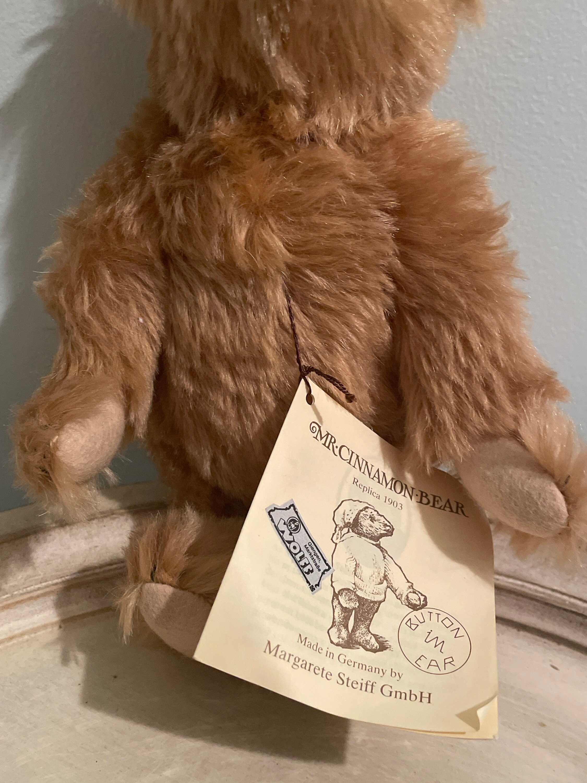 Vintage Steiff Mr. Cinnamon ~ 0151 25 ~ 10 Inch Bear - Etsy 日本