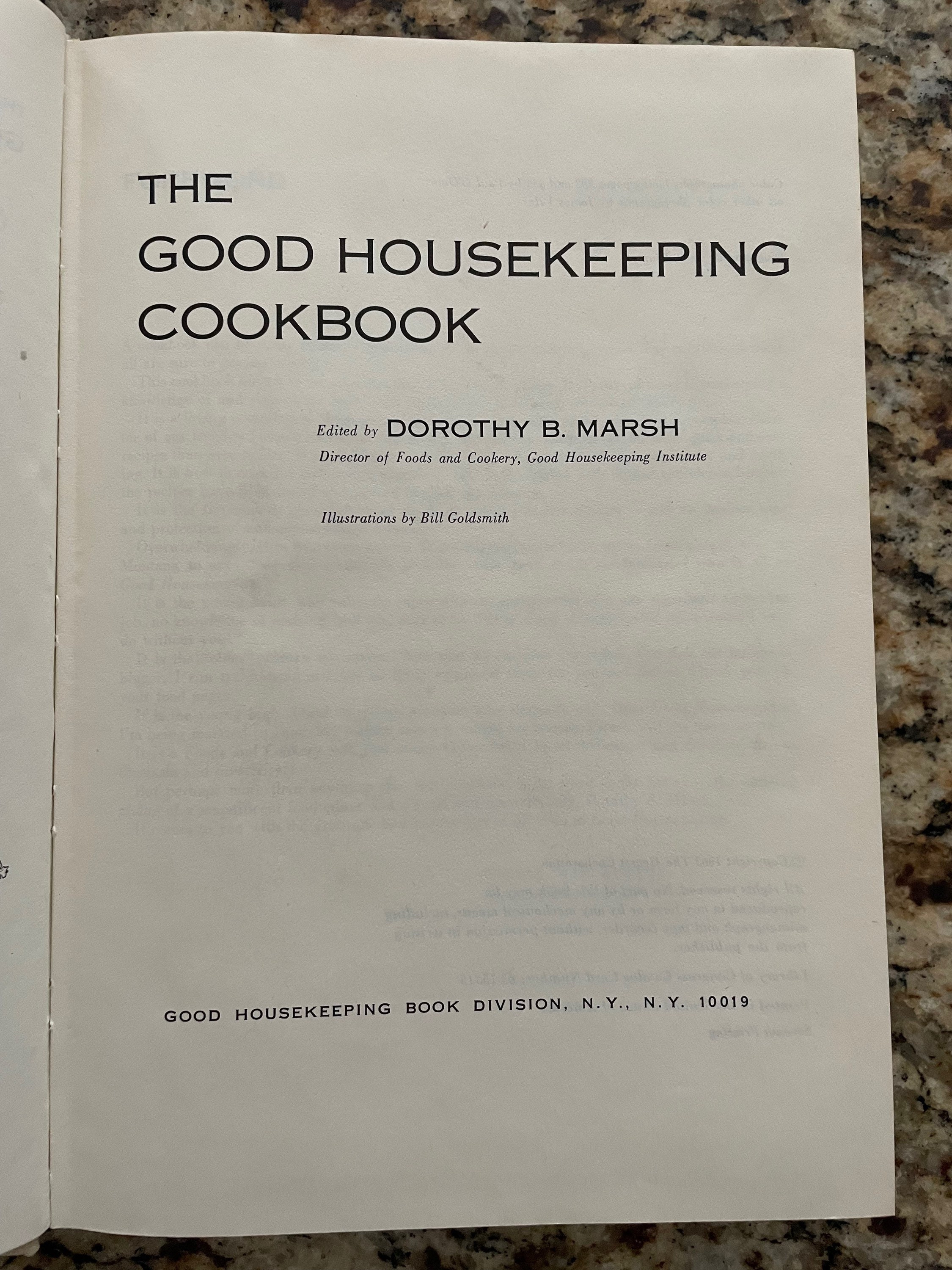 The Good Housekeeping Cookbook 1963 Hardcover With Dust Etsy