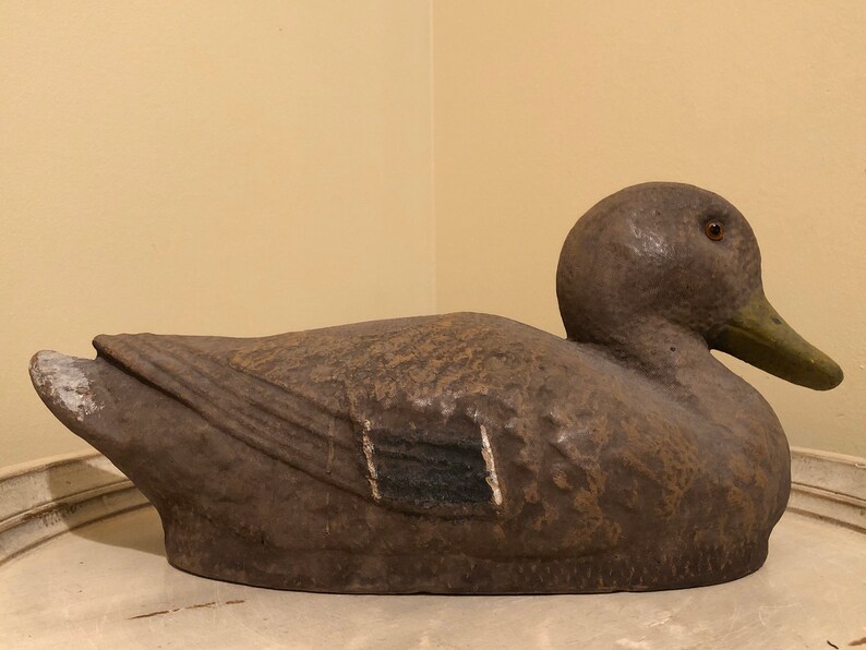 Vintage JC Higgins Decoy Canvas Hen