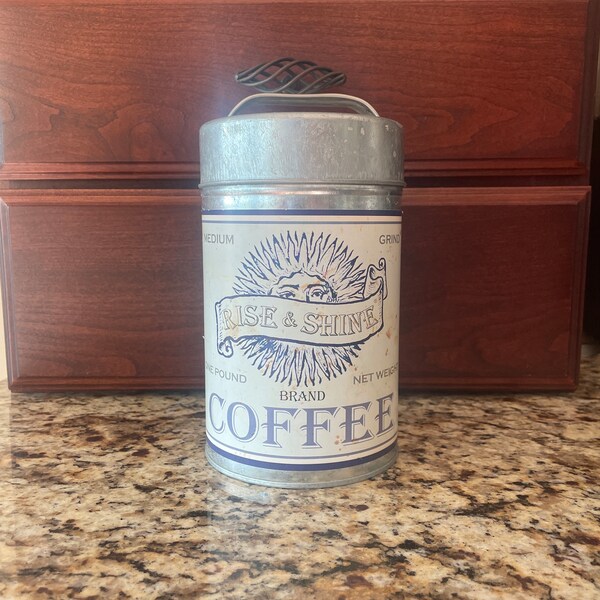 Coffee Canister Etsy