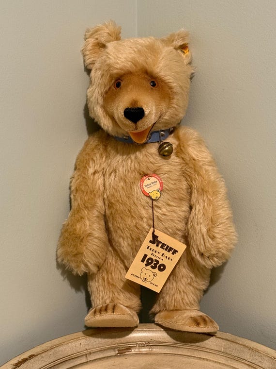 Vintage Steiff Teddy Baby ~ 0176/42 - Etsy