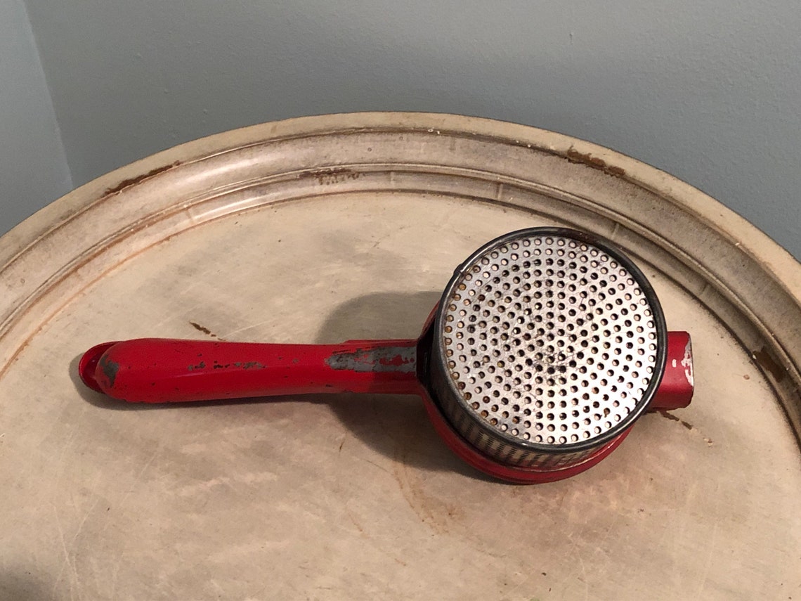 Vintage Hand Press Juicer Strainer Masher Etsy