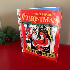 The Night Before Christmas ~ Little Golden Book 1977