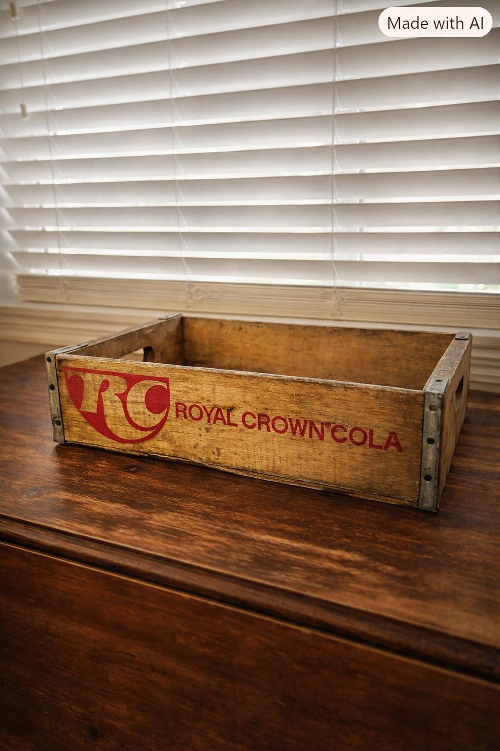 Rc Cola Wood Crate - Etsy